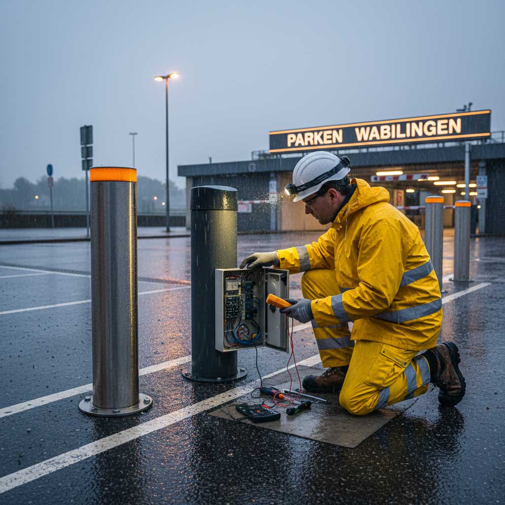 Wartung Schranken Waiblingen Parkplatz ADL Tortechnik