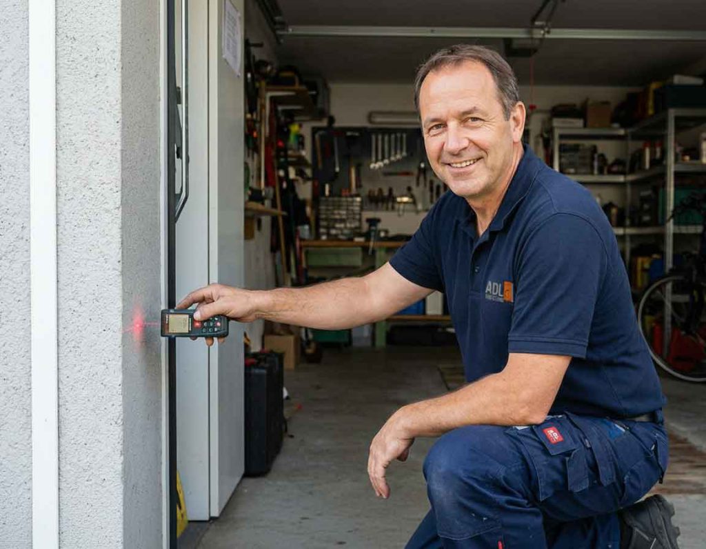 ADL Tortechnik Experte beim kostenlosen Aufmaß in Waiblingen
